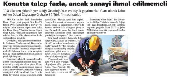  Ticari hayat – Konutta talep fazla ancak sanayi ihmal edilmemeli