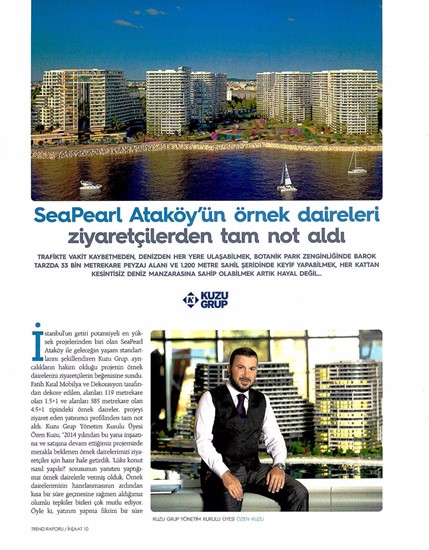 Platin-Seapearl Ataköy’ün örnek daireleri ziyaretçilerden tam not aldı