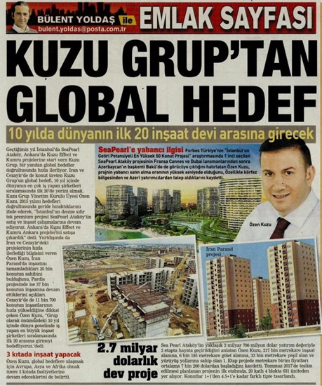  Posta- Kuzu Grup’tan global hedef