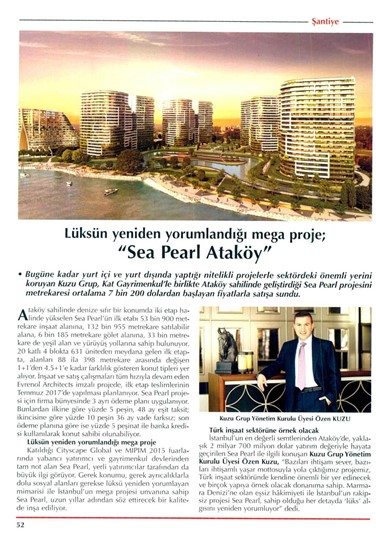  Santiye Dergisi (1) – Lüksün Yeniden Yorumlandığı mega proje