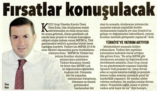  Hürriyet ek- Fırsatlar Konuşulacak